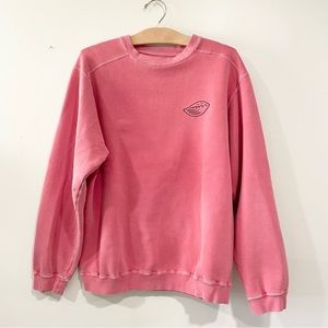🤍Authentic Pigments | embroidered outdoorsy comfy crewneck
